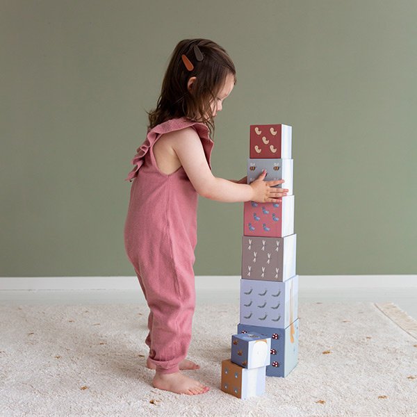 Stacking blocks Little Goose cardboard Häc Concept Store