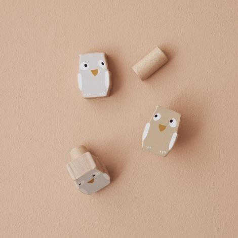 Hooks owls 3 set EDVIN