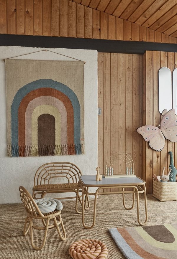 FOLLOW THE RAINBOW WALL RUG - MULTI