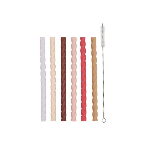 Mellow Silicone Straw - Pack of 6