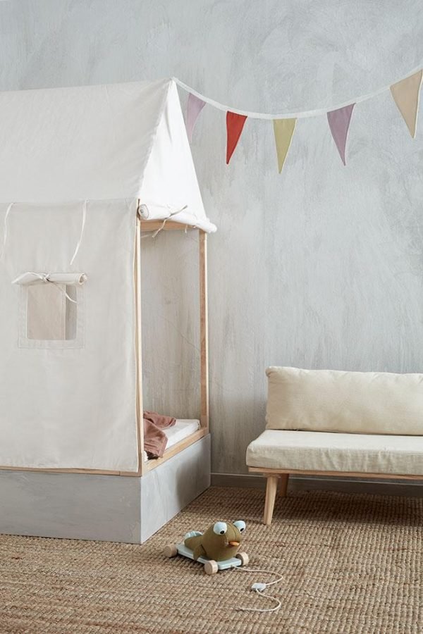 Bunting yellow/pink