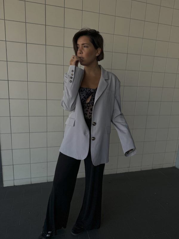 Glamorous Grey Oversized Blazer