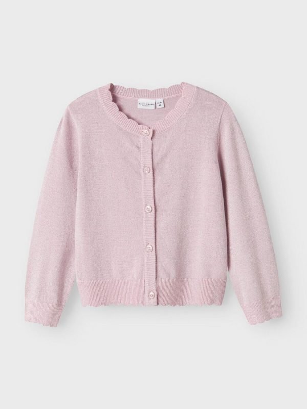 NAME IT LONG SLEEVED KNITTED CARDIGAN