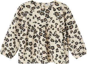 NAME IT BLUSA ANIMAL PRINT - BEGE