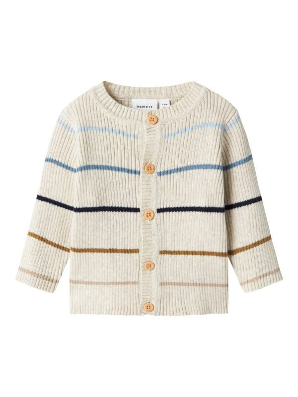 NAME IT ORGANIC COTTON KNITTED CARDIGAN
