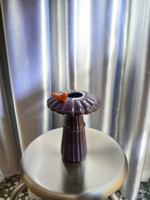 Purple Mushroom Vase