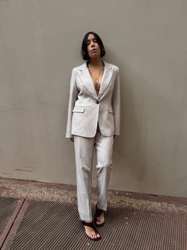 Beige Suit