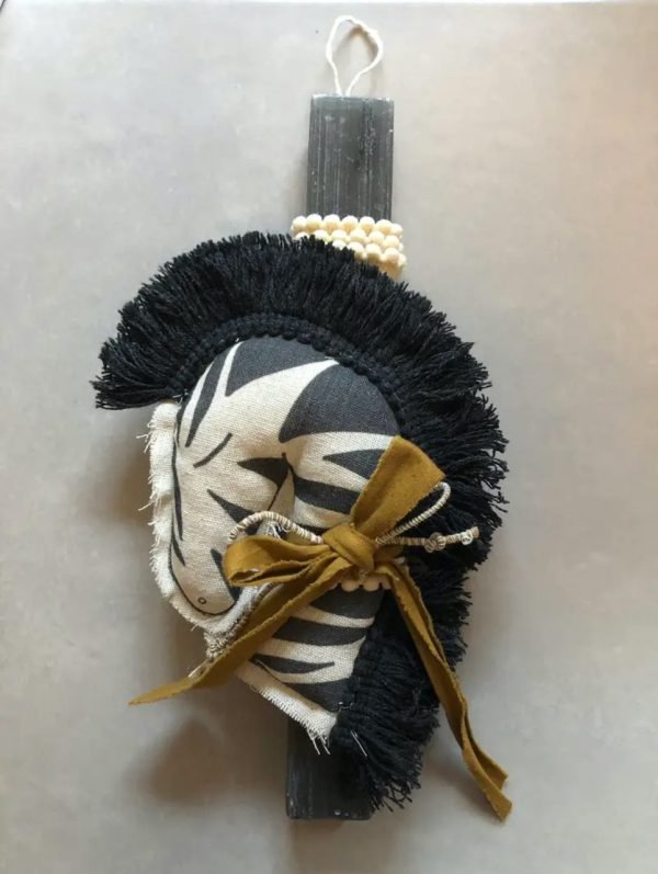 Zebra Easter Candle