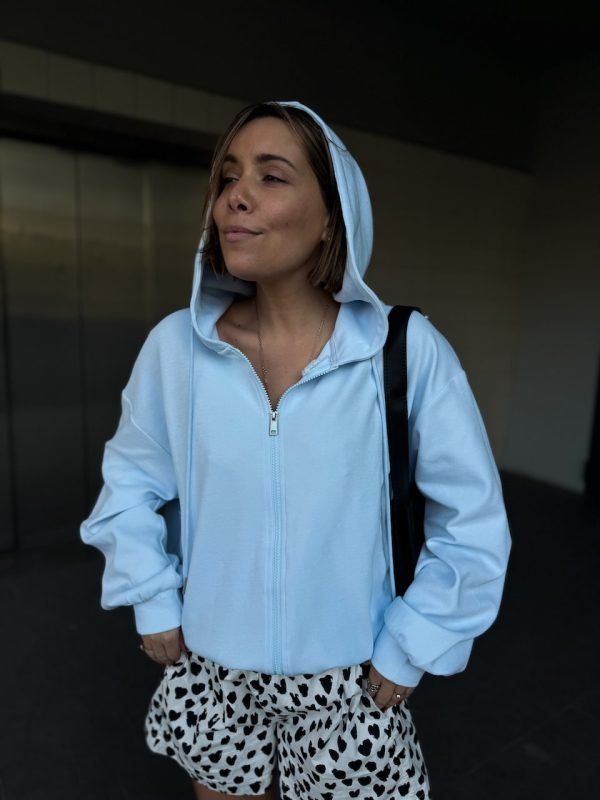 Light Blue Hoodie