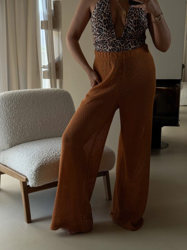 Orange Palazzo Pants