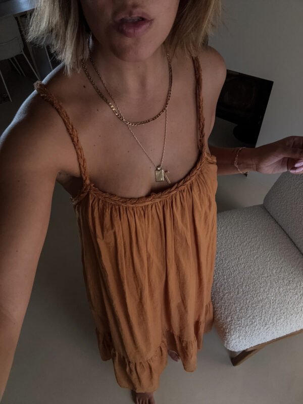 Orange Summer Dress