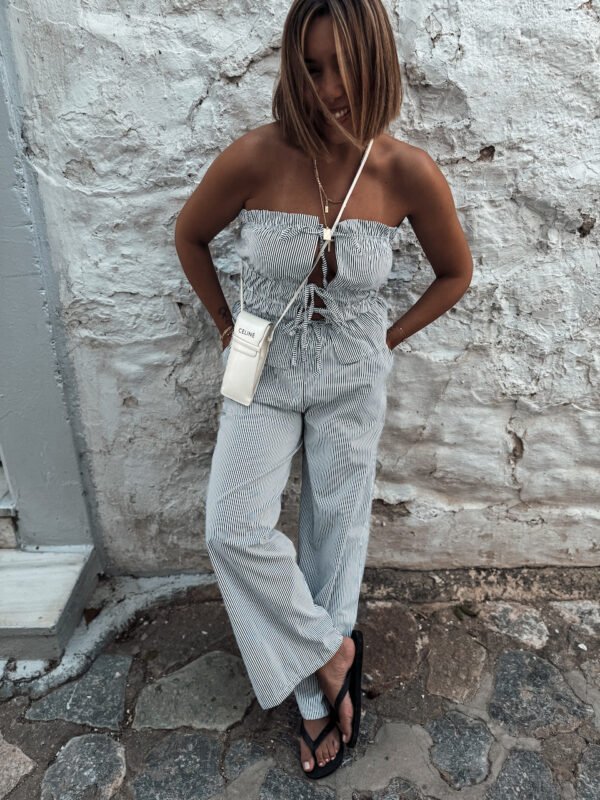 Black & White Striped Set