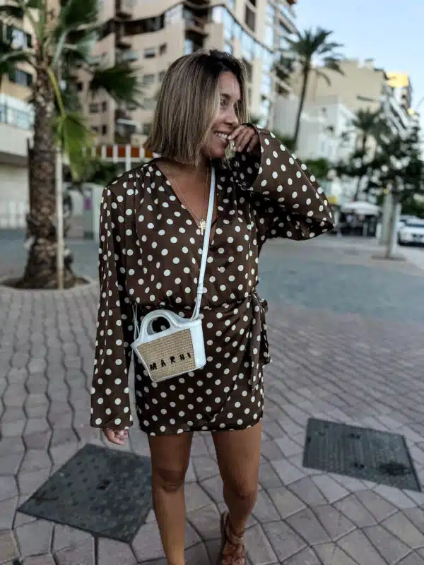 Polka Dot Mini Dress