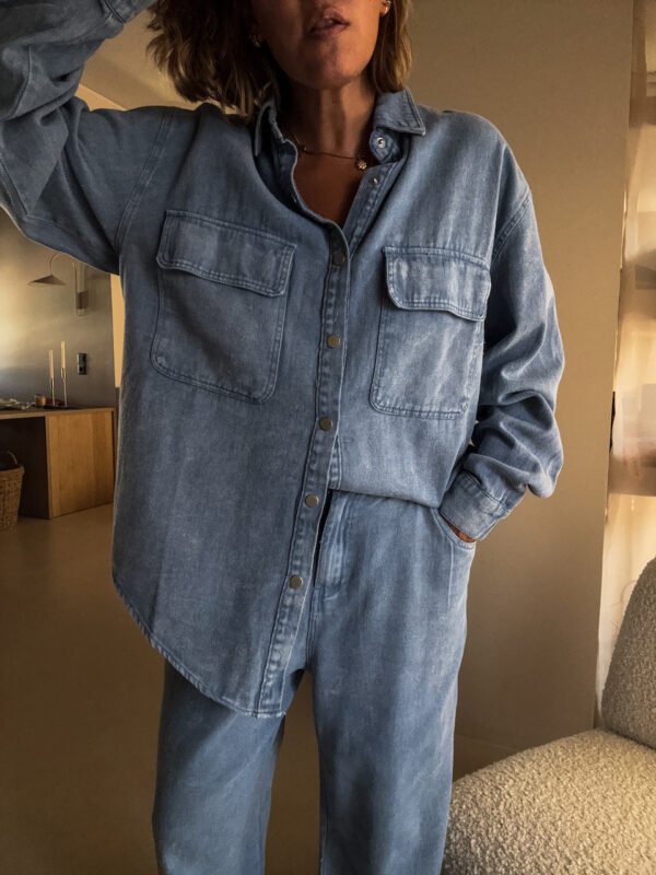 Denim Oversized Shirt