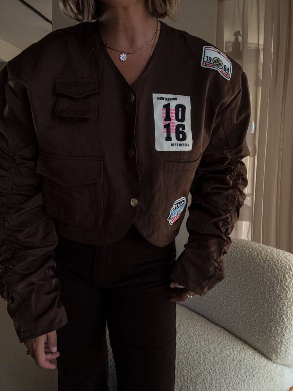 Motorcycle Cropped Jacket