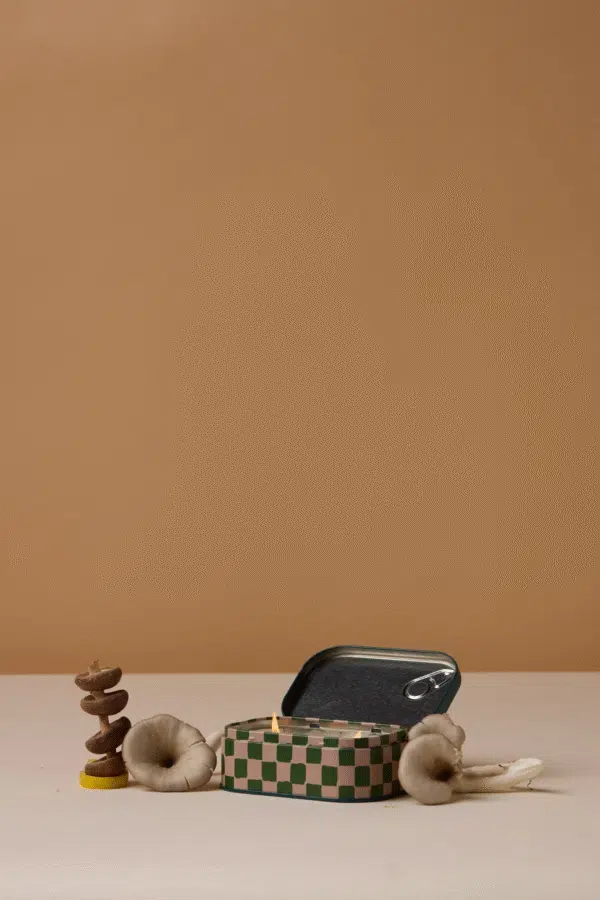 Wild Mushroom 4.5 oz Tin Candle