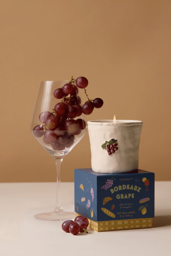 Bordeaux Grape - 8 oz Candle