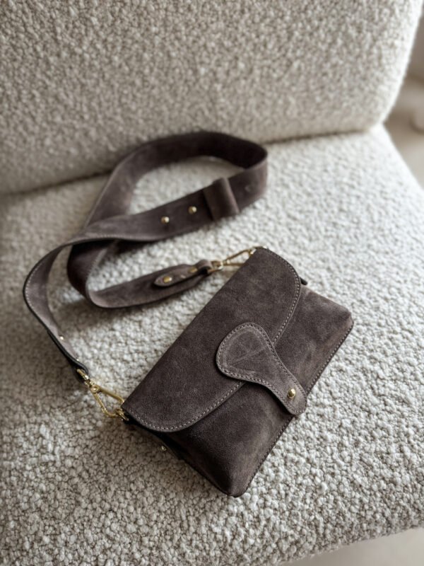 Suede Mini Cross Bag