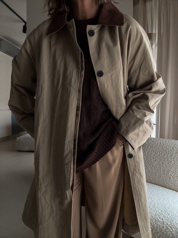 Beige Trench Coat