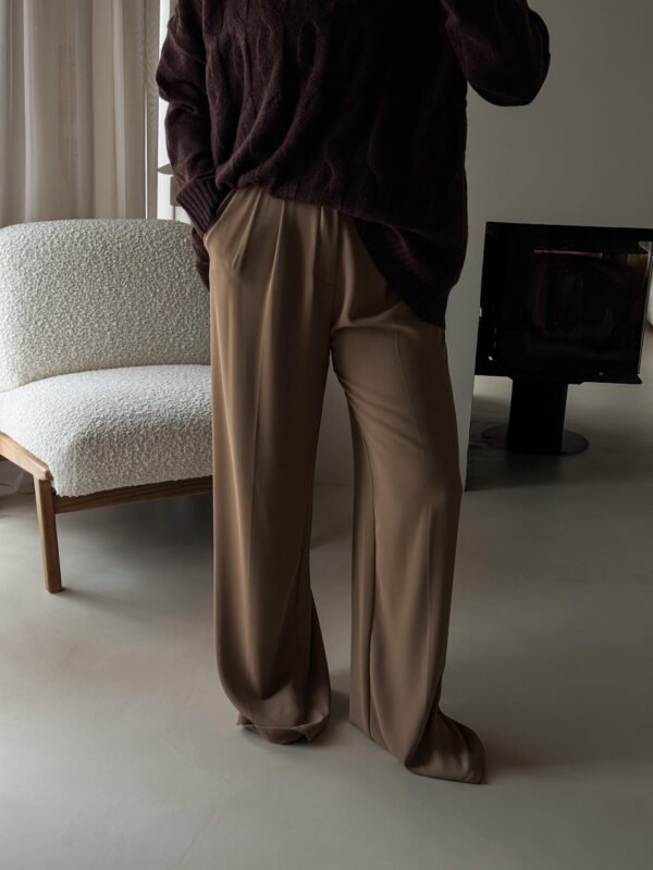 Beige Office Trousers