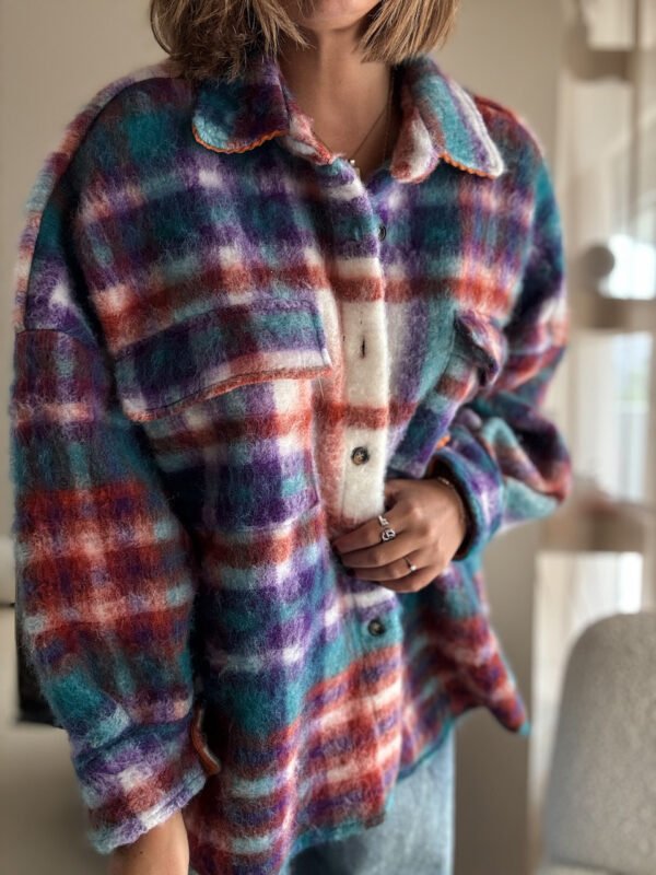Multi Coloured Felt Shirt