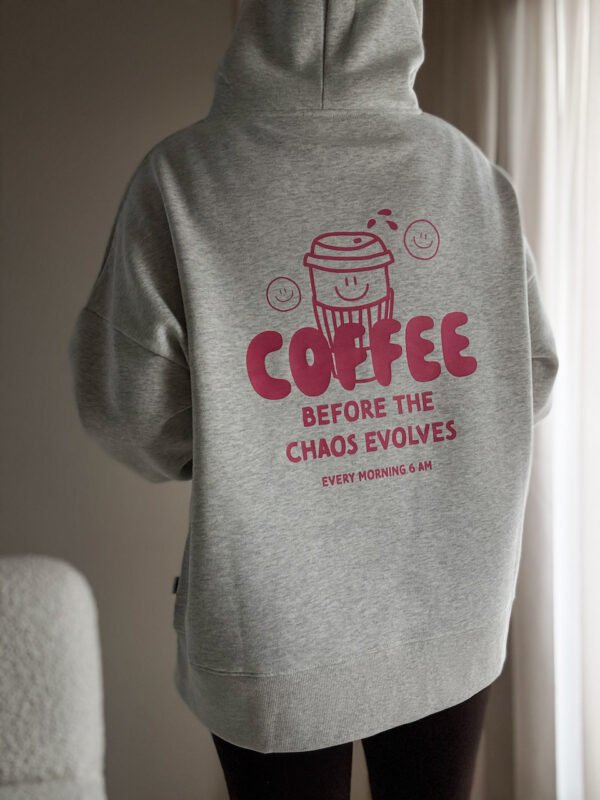 "Coffee Before Chaos" Hoodie