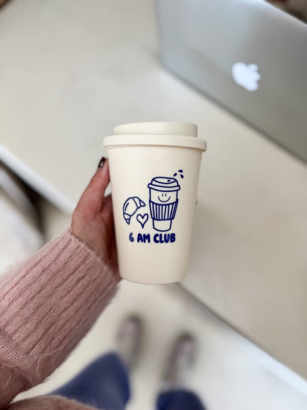 Coffee To Go Cup 6 Am Club