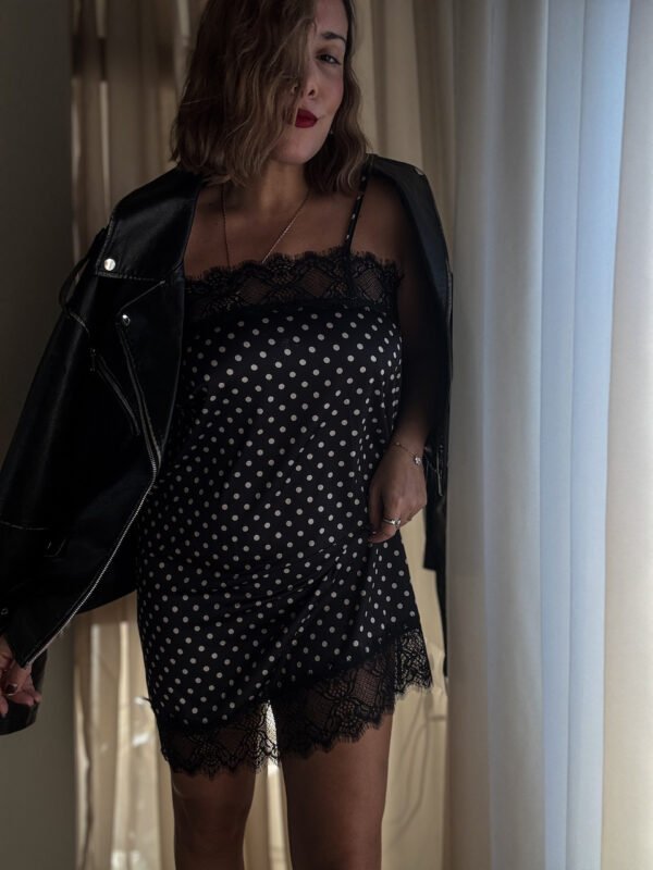 Polka Dot Slip Dress