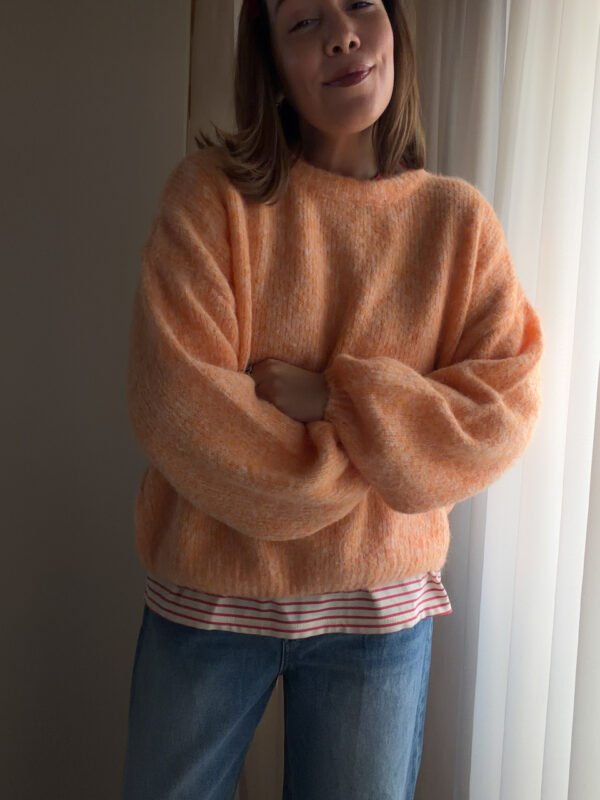 Orange Sweater