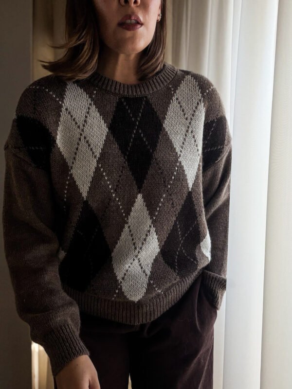 Diamond Pattern Sweater
