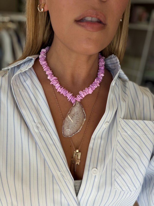 Aleria Pink Necklace