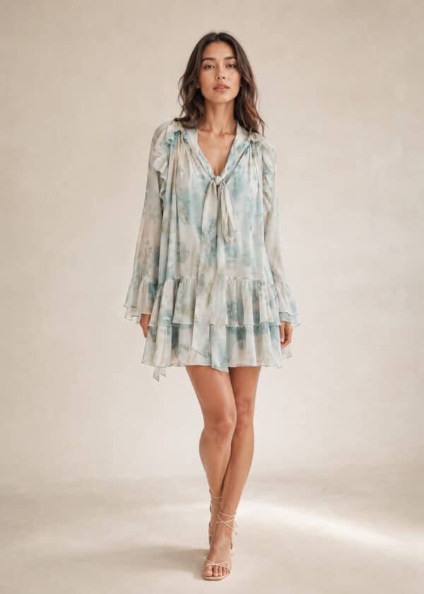 Chiffon Mini Dress
