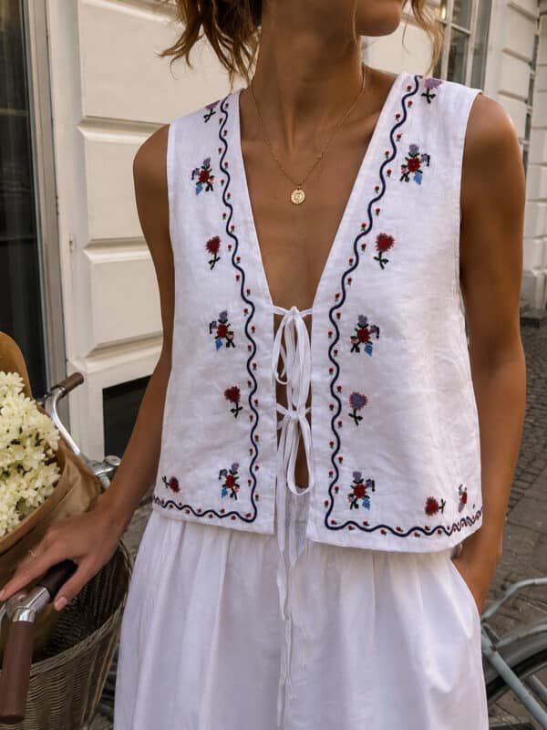 Folk Embroidery Vest