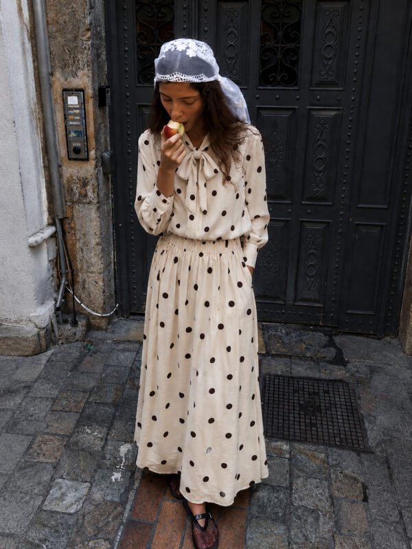 Polka Dot Maxi Set