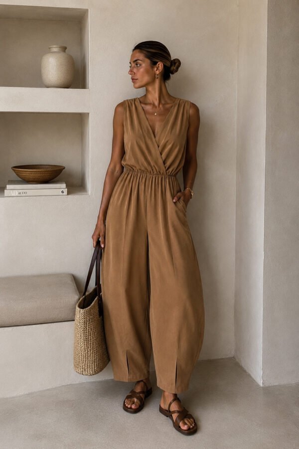 Amalfi Sand Jumpsuit
