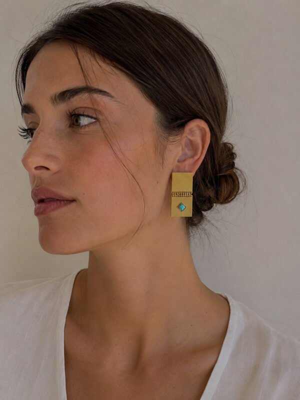 Turquoise Echo Earrings