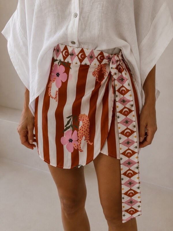 Mini Παρεό Φούστα Safari Stripes