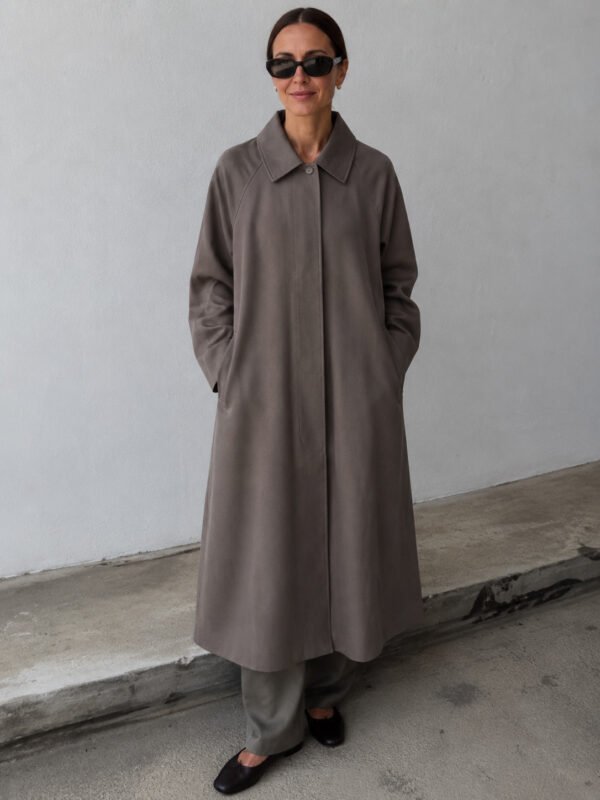 Minimal Καμπαρντίνα σε Taupe