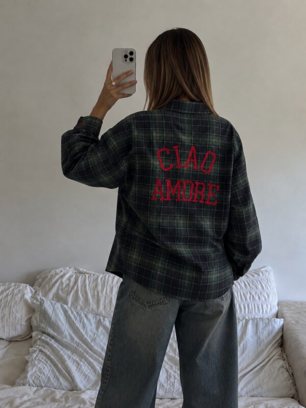 Καρό Shirt “CIAO AMORE”