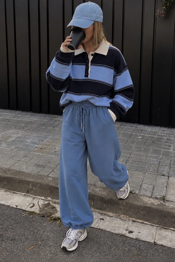 Μπλε Φόρμα Jogger